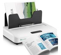 Mxmoonant max.500 Sheets Thermal Binding Machine for A5/A4, No Preheating, with Vibration Function & Cooling Slot, UK Plug