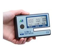 Mxmoonfree 3-in-1 Tint Meter, Solar Film Transmission Meter, Digital Window Tint Meter UV IR Rejection Meter Spectrum Tester for Precise Filmed Glass Testing Window Tint
