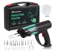 Mxmoonfree - Induction Heater for Bolt Removal, 1500W Induction Bolt Heater Tool with 8 Horns and Sturdy Case for Safely Removing Nuts,