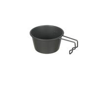 MXMZSRTH Titanium Sierra Bowl Outdoor Camping Portable Stainless Steel Sherpa Bowl BBQ Camping Hiking Picnic Rice Bowl(Noir,Style 1)