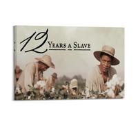 MXNGVU 12 Years A Slave Movie Poster Poster Decorative Painting Canvas Wall Posters And Art Picture Print Modern Family Bedroom Decor Posters 24x36inch(60x90cm)