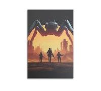 MXNGVU Arc Raiders Game Cover Art15 Decorative Painting Canvas Wall Posters And Art Picture Print Modern Family Bedroom Decor Posters 12x18inch(30x45cm)