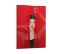 MXNGVU Jisoo Blackpink Poster1 Poster Decorative Painting Canvas Wall Posters And Art Picture Print Modern Family Bedroom Decor Posters 08x12inch(20x30cm)
