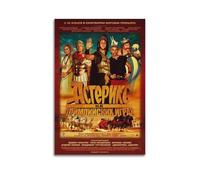 MXNGVU Poster of The Movie Heroes of Gaul Vs. Prince Caesar Poster Decorative Painting Canvas Wall Posters And Art Picture Print Modern Family Bedroom Decor Posters 16x24inch(40x60cm)