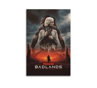 MXNGVU Predator Badlands Movie Poster Decorative Painting Canvas Wall Posters And Art Picture Print Modern Family Bedroom Decor Posters 24x36inch(60x90cm)