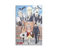 MXNGVU SPY×FAMILY Anime Poster Poster Decorative Painting Canvas Wall Posters And Art Picture Print Modern Family Bedroom Decor Posters 12x18inch(30x45cm)
