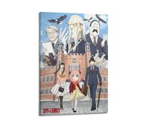 MXNGVU SPY×FAMILY Anime Poster Poster Decorative Painting Canvas Wall Posters And Art Picture Print Modern Family Bedroom Decor Posters 24x36inch(60x90cm)