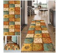 MXOUAJ Carpet Runners for Hallways Non Slip Carpet Runner Absorbent Carpet Floor Mat Machine Washable Kitchen Runner Rug Long Hallway Hall Runner Narrow Rugs Area Rug Runner Rug for Hallway40 x 60 cm