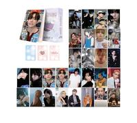 MXP 50pcs BTS Photocard, BTS Merch, Mini Photocards Greeting Cards Collectmini Card for Fans(A02,55pcs)