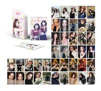 MXP 50pcs KARINA Postcards Yoo Ji-min Photocards 57x86mm K-pop Group Aespa Holographic Cards Lomo Cards For Fans