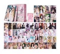 MXP 55pcs ILLIT Postcards Girl Group Comeback Album I'LL LIKE YOU Mini Cards LOMO Cards Double-sided Photo Cards For Fans