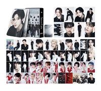 MXP 55pcs Postcards ATEEZ Photocards Ashes To Light Fan Merchandise Cards LOMO Cards For Collecting, Trading