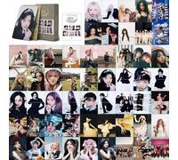 MXP 55pcs Postcards IVE Photocards IVE EMPATHY Jang Won-young And Ahn Yu-jin Merchandise LOMO Cards For Fans