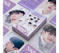 MXP 92 Pieces Zb1 Lomo Cards,Individual Postcard Zerobaseone Photocard Kpop Box Cards Pack for Fans