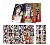 MXP LE-SSERAFIM 60 Pcs Photocards +32 Pcs Sticker 92pcs Laser Postcards 'FEARNOT' CHAEWON YUNJIN EUNCHAE Photo Cards(SPAGHETTI)