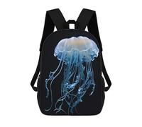 MXPELGHMAD Laptop Backpack for Women Men Carry-on Backpack Beautiful Sea Creatures Daypack Lightweight Travel Shoulder Bags