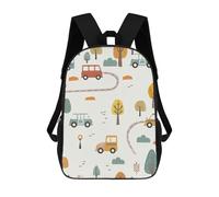 MXPELGHMAD Laptop Backpack for Women Men Carry-on Backpack Cars And Traffic Lights Daypack Lightweight Travel Shoulder Bags