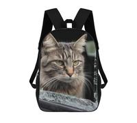 MXPELGHMAD Laptop Backpack for Women Men Carry-on Backpack Cat Smashes Glass in Car Daypack Lightweight Travel Shoulder Bags
