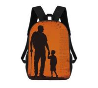 MXPELGHMAD Laptop Backpack for Women Men Carry-on Backpack Daddy Little Boy Poems Daypack Lightweight Travel Shoulder Bags