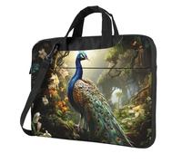 MXPELGHMAD Laptop Bag 13 inch Computer Carrying Bag Protective Case Peacock on the Tree Laptop Sleeve Case Briefcase Handbag