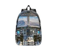 MXPELGHMAD Travel Backpack Carry-on Daypack Airplane Cockpit Laptop Backpack Lightweight Shoulder Bags for Women Men