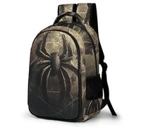 MXPELGHMAD Travel Backpack Carry-on Daypack Ball Spider Web Laptop Backpack Lightweight Shoulder Bags for Women Men