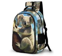 MXPELGHMAD Travel Backpack Carry-on Daypack Bear Koala Laptop Backpack Lightweight Shoulder Bags for Women Men