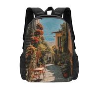 MXPELGHMAD Travel Backpack Carry-on Daypack beautiful Italy Laptop Backpack Lightweight Shoulder Bags for Women Men