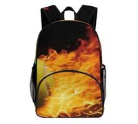 MXPELGHMAD Travel Backpack Carry-on Daypack Burning Tennis Pictures Laptop Backpack Lightweight Shoulder Bags for Women Men