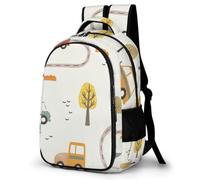 MXPELGHMAD Travel Backpack Carry-on Daypack Cars And Traffic Lights Laptop Backpack Lightweight Shoulder Bags for Women Men