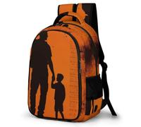 MXPELGHMAD Travel Backpack Carry-on Daypack Daddy Little Boy Poems Laptop Backpack Lightweight Shoulder Bags for Women Men