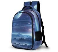 MXPELGHMAD Travel Backpack Carry-on Daypack Fantasy Space Ultra Laptop Backpack Lightweight Shoulder Bags for Women Men