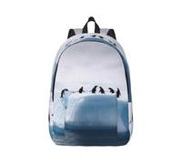 MXPELGHMAD Travel Backpack Carry-on Daypack Penguins on the Iceberg Laptop Backpack Lightweight Shoulder Bags for Women Men