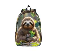 MXPELGHMAD Travel Backpack Carry-on Daypack Sloth My Spirit Animal Laptop Backpack Lightweight Shoulder Bags for Women Men
