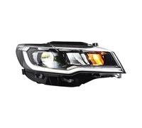 MXPKGSKP Car Styling Headlights Compatible For Bora 2019-2021 Animation DRL Moving Turn Signal Dipped Far And Near Light Be-xenon Lens Head Lamp