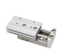 MXQ6 Air Slide Table Dual Rod Rail Pneumatic Cylinder Bore 6 Mm Stroke 10-50mm 1Pcs(MXQ6-40,-A)