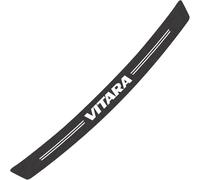 MXQCLSA Car Rear Bumper Protector, for Suzuki Vitara Rubber Bumper Protector Strip Auto Rear Trunk Sill Plate Scuff Plate Strip