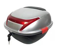 MXQCLSA Motorcycle Top Box, for Yamaha Mt125 2020-2023 Waterproof Dustproof and Anti-Theft for Storage Helmet Luggage Box with Security Lock,A