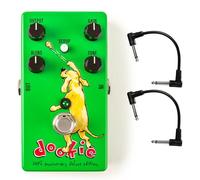MXR DD30 Green Day Dookie Drive Pedal - 30th Anniversary Deluxe Edition - Bundle with 2 Patch Cables