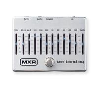 MXR M108S Ten Band EQ Pedal,Silver