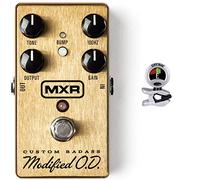 MXR M77 Custom Badass Modified O.D. Overdrive Pedal Bundle with Snark Tuner