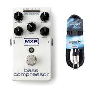 MXR M87 Bass Compressor Effects Pedal with Keepdrum Jack Cable