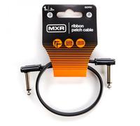 JIM DUNLOP, 1/4-Inch Right Angle MXR Ribbon Patch Cable 1 ft|0.3 m (DCPR1)