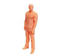 MXRGUMVI 1/64 Scale People Figure Character Doll for Micro Landscape Miniature Scene, Diesel, 2.8-3.0 cm