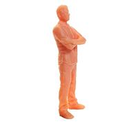 MXRGUMVI 1/64 Scale People Figure Character Doll for Micro Landscape Miniature Scene, Paul, 2.8-3.0 cm