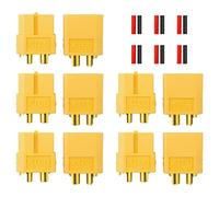 MXRGUMVI 10 Pcs RC Drone XT60 Connector Plug Protection for RC Battery, Type 3