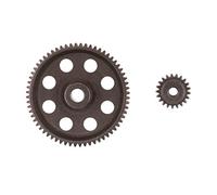 MXRGUMVI 11184 Main Gear 64T 11181 Motor Pinion Gears 21T 3.175 mm for 1/10 HSP RC Car
