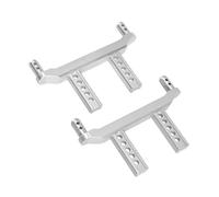 MXRGUMVI 2Pcs 1:16 RC Body Post Mounts Spare Parts for 16103Pro 16101Pro DIY Modified Silver, 48.2x32 mm