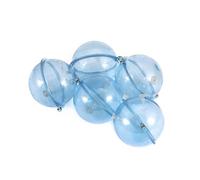 MXRGUMVI 5 Pcs Fishing Buoyancy Water Ball Sea Round Fly Hook Adjustable Bubble Seawater Freshwater Fish Tackle Gear Accessories 40 mm