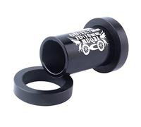 MXRGUMVI Bicycle Bike Shock Absorber Bushing Rear Shock Absorb Mount Kit 22.2x10 mm, Black